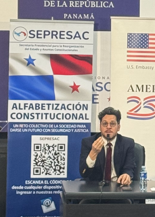 Invitado de la Embajada de Estados Unidos
